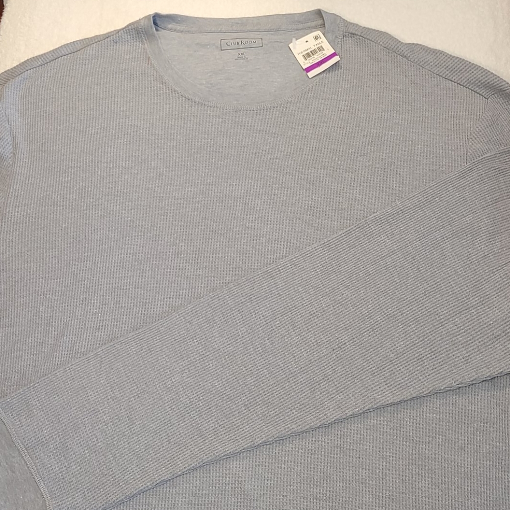 Club Rm thermal crewneck silvery gray - Picture 4 of 16